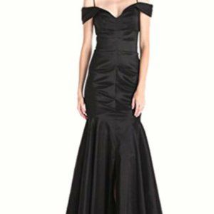 Xscape New Black Women's Taffeta Dress